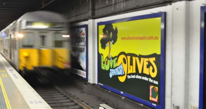 Publicidad en el metro