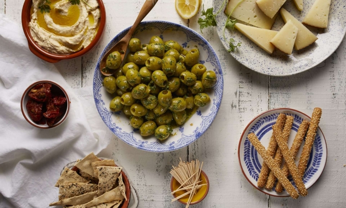Aceitunas Gordal marinadas